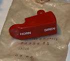 NOS Horn & Siren Switch Cover KNOB 70359 85 FXRP FLHTP Police