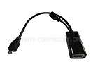   USB MHL to HDMI Female Adapter Cable HTC EVO 3D Flyer G14 S2 i9100