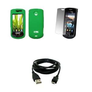   Screen Protector + USB Data Cable for Samsung Gem i100 Electronics