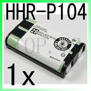 Cordless Phone Battery for Panasonic HHR P104 HHR P104A KX FG6550 KX 