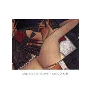  Tango Kiss Finest LAMINATED Print Andrei Protsouk 32x24 