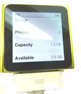 Apple iPod nano 6th Generation Green (8 GB) (Latest Model) Mp3 Player 