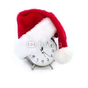  Wallmonkeys Peel and Stick Wall Decals   Christmas Clock 