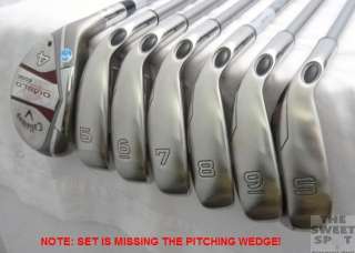 LH Callaway Golf Diablo Edge Combo Iron Set 4H, 5 9 iron, SW Ladies 