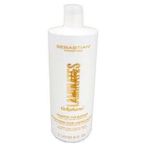 Large Sebastian Laminates Cellophanes Shampoo for Blondes, 33.8 oz (1 
