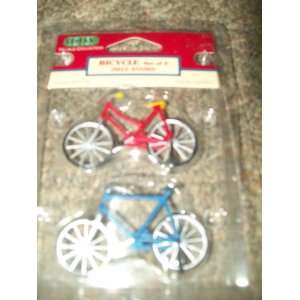  Lemax Bicycles Set of 2 Self Standing