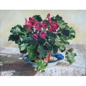  Artwork African Violet Painting $ 2950.00: Toys & Games