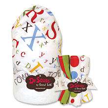   Seuss ABC Hooded Towel & Washcloth Set   Trend Lab   Babies R Us