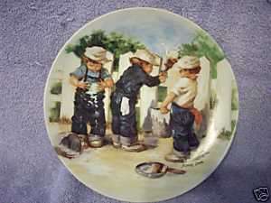 Knowles Collector Plate A COAT OF PAINT 1985 MINT COND  