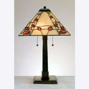  Macintosh Rose Tiffany Table Lamp: Home Improvement