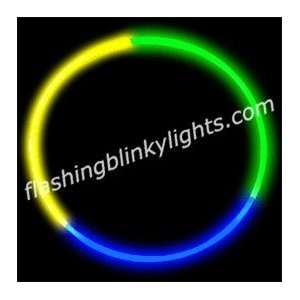    22 inch Tri Color Glow Necklaces   SKU NO: 10598: Toys & Games