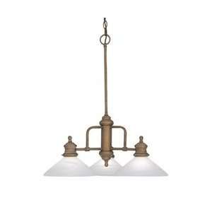  Hillsborough Chandelier in European Gold