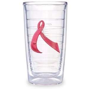  Breast Cancer Pink Ribbon Tervis Tumbler 16oz: Kitchen 