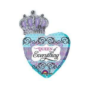  Queen of Everything Heart Shaped Balloon [Health and 