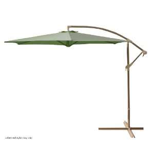  Bonnevie 10 Offset Umbrella, Hunter Green Patio, Lawn & Garden
