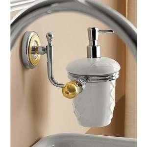   Mounted Ceramic Liquid Soap Dispenser Finish: Chrome: Home Improvement