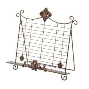  Antiqued Gold Metal Easel For Cook Book Stand