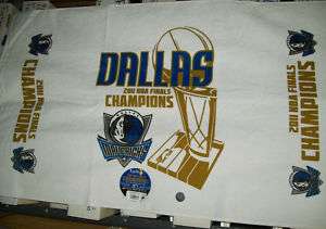 2011 Dallas Mavericks NBA Finals Champions Beach Bath Towel  