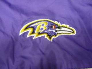 Baltimore Ravens Sports Illustrated zip front jacket size adult Large 