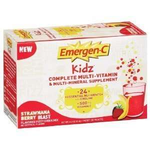  EMERGEN C,KIDZ MULTI,STRW pack of 13: Health & Personal 