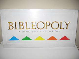 Bibleopoly Bible Biblical Monopoly Board Game New NIB  