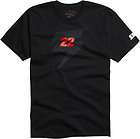   Racing Chad Reed Replica Black Short Sleeve Tee Two Two Motorsports 22