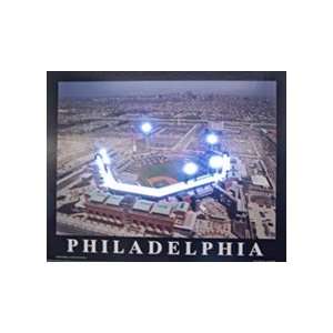  Philadelphia Baseball Stadium Neon LED Poster