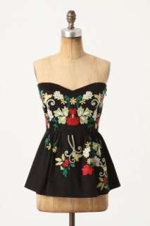Anthropologie   Midnight Blooms Corset customer reviews   product 