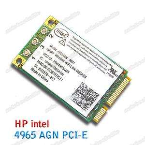 HP Wireless Intel 4965 4965AGN Wifi N MIni PCIe card  