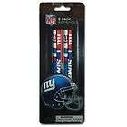 NEW YORK GIANTS Logo NFL 5 Pack #2 Pencils Great for School or Gifts 