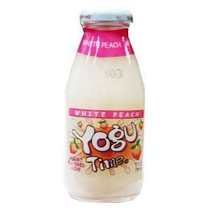 Yogu Time White Peach 10 Fz Grocery & Gourmet Food