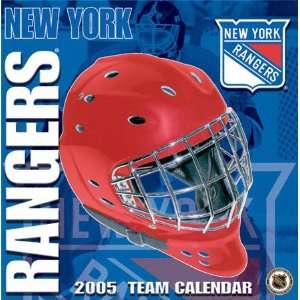  New York Rangers 2005 Box Calendar