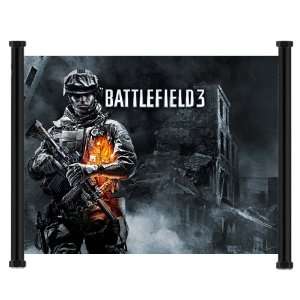  Battlefield 3 Game Fabric Wall Scroll Poster (20x16 