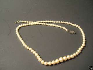 Vintage Marvella Pearl Necklace  
