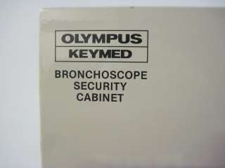 Olympus Keymed Bronchoscope Security Cabinet  