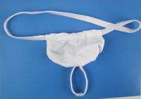 nexy mens underwear thong G string free size(27 31) white #110 