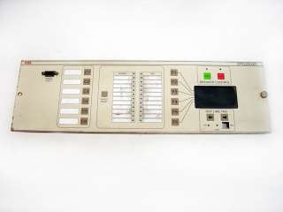 ABB DPU2000R Distribution Protection Unit Control Interface Display 