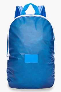 Marc By Marc Jacobs Blue Rubber Coat Backpack for men  