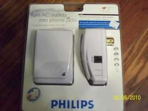Philips Wireless Phone / Modem Jack System (New)  