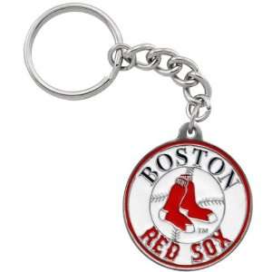 Boston Red Sox Pewter Primary Logo Keychain Sports 