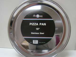 16 pizza pan stainless steel (R1616)  