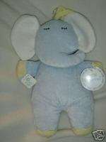 Kids Preferred Blue Plush Elephant Musical Lovey NWT  