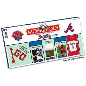  USAopoly Atlanta Braves Monopoly Toys & Games