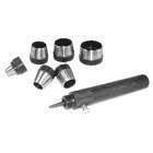 Neiko Interchangeable Hollow Punch Set with Adjustable Center Pin   10 
