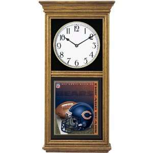    Wincraft Chicago Bears Regulator Wood Clock