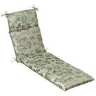   Patio Furniture Chaise Lounge Chair Cushion   Sage Blossom Sunbrella