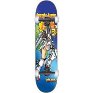  Hook Ups Mobile Suite 712r Complete Skateboard   8.12 Blue 
