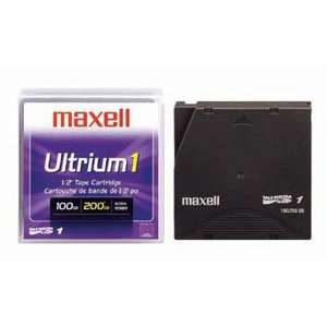  MAXELL Tape, LTO, Ultrium 1, 100GB/200GB Electronics
