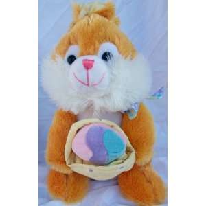    11 Plush Bunny Rabbit with Easter Egg Doll Toy: Toys & Games