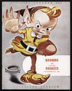 1946 Cleveland Browns vs Chicago Rockets Program  